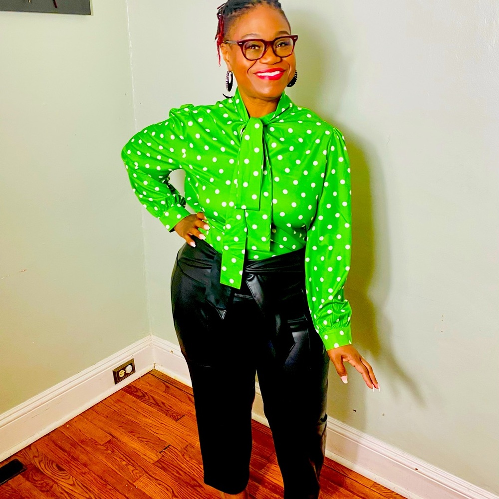 Polka Dot Blouse